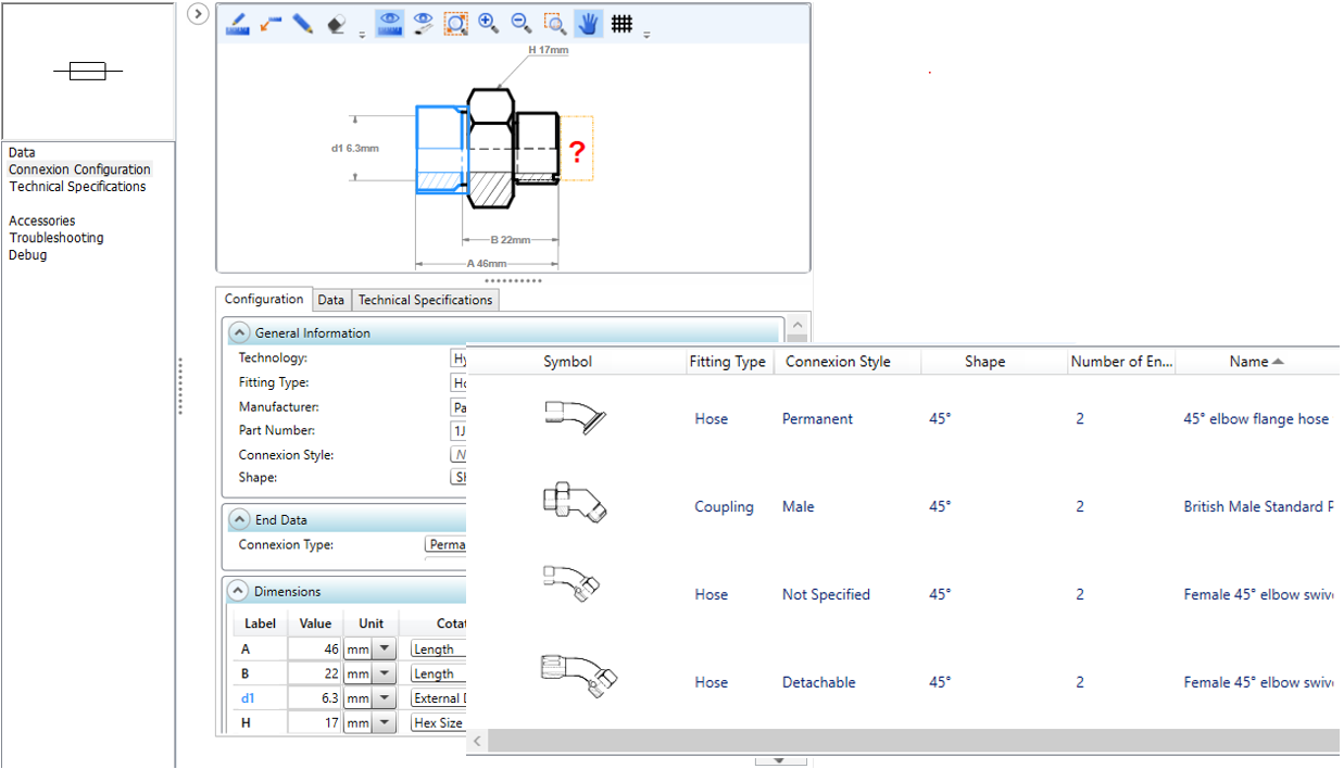 Fittings Configurator