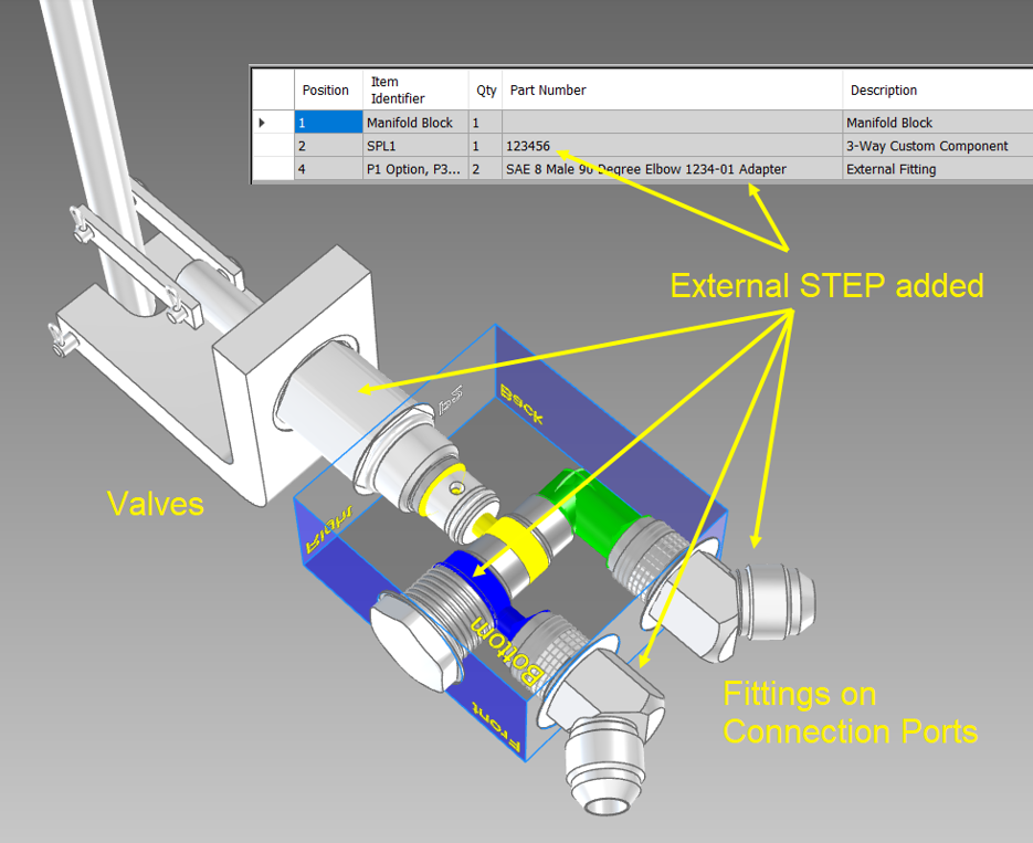 Using STEP Files for Generic Components